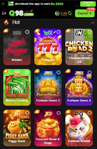 Q98 Game