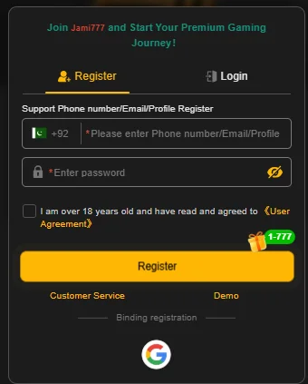 Jami777 Game