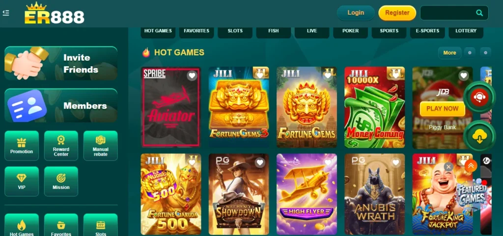 ER888 Game