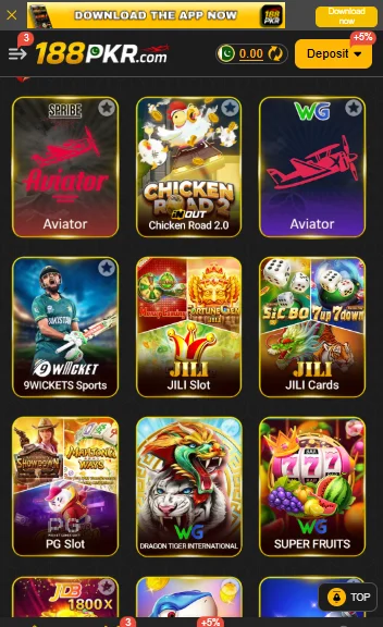 188PKR Game