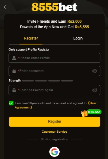 8555bet Game 
